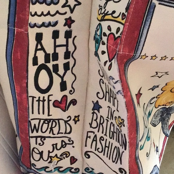 Brighton “Seas the Day” Nautical canvas tote. NEW w/ tags. Ready to cruise! - Picture 5 of 7